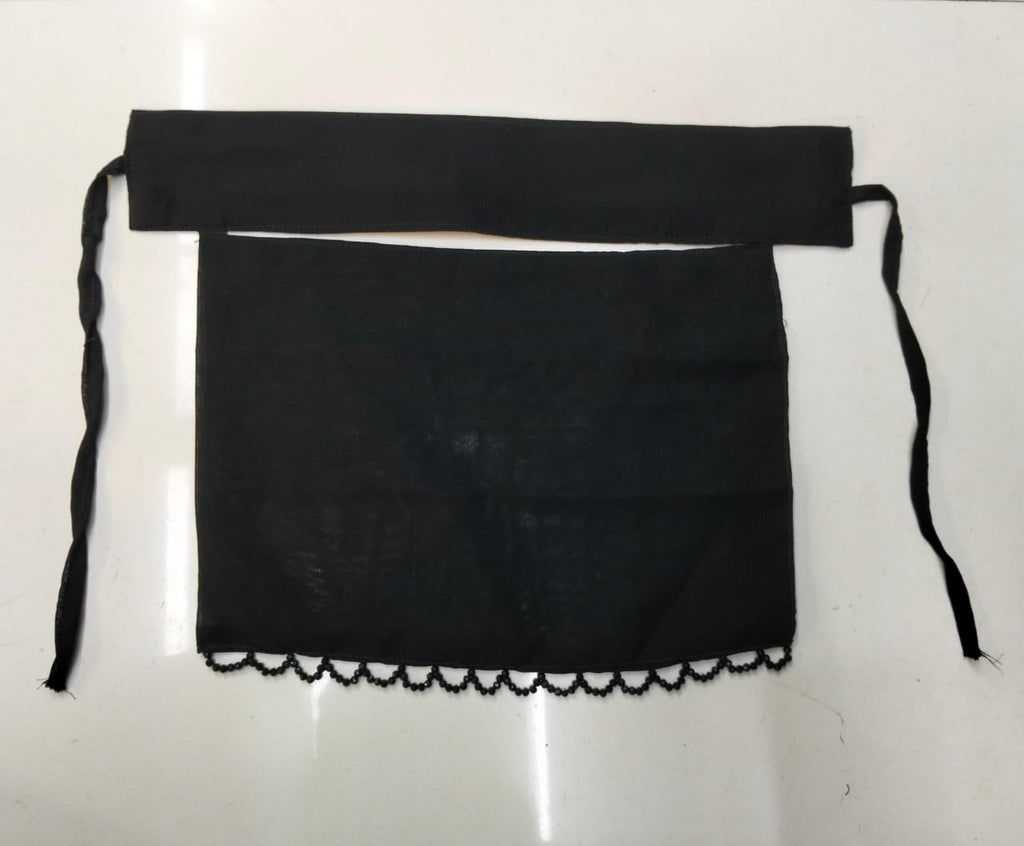 Saudi Style Fancy Katdana Niqab – Size 13 Length Premium Formal Fabric