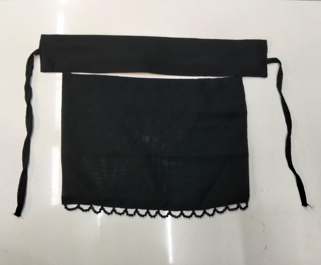 Saudi Style Fancy Katdana Niqab – Size 13 Length Premium Formal Fabric