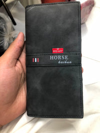 Imperial Horse Wallet for Men Bifold Card Hold