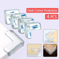 4pcs Table Corner Protector - Child Safety Transparent Silicon Furniture Corner Protectors Self