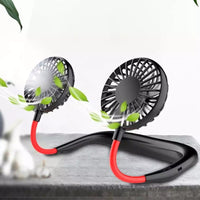 7 Wing Neck Fans Mini Portable Outdoor Fan