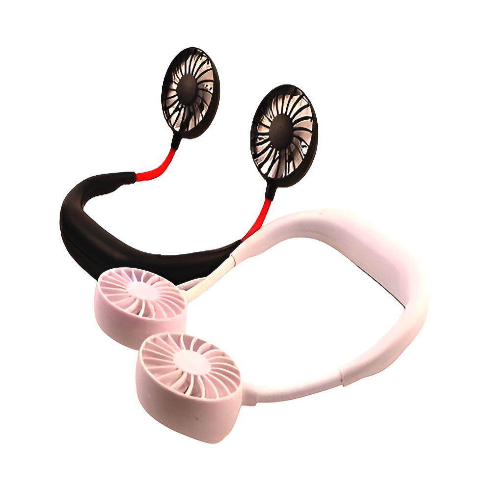 7 Wing Neck Fans Mini Portable Outdoor Fan
