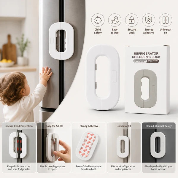 Child Safety Fridge Door Lock