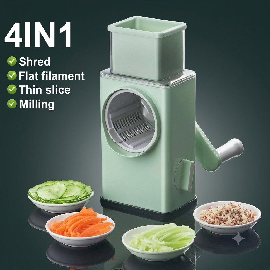 4 in 1 Multi-Function Vegetable Cutter & Slicer